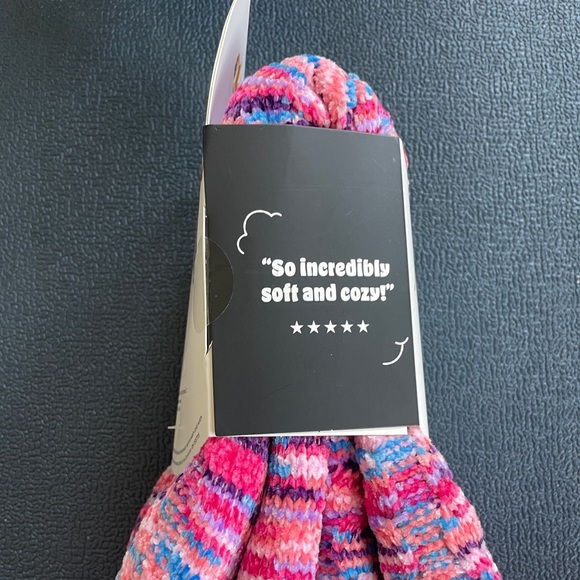The Comfy Slipper Socks in Pink Multi - women’s size 6-10 - Christmas gifts! - Picture 6 of 12